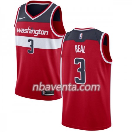 Camiseta Hombre Washington Wizards Bradley Beal 3 Nike 2017-18 Rojo Swingman Camiseta Hombre Washington Wizards Bradley Beal 3 Nike 2017-18 Rojo Swingman